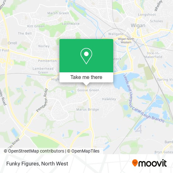 Funky Figures map