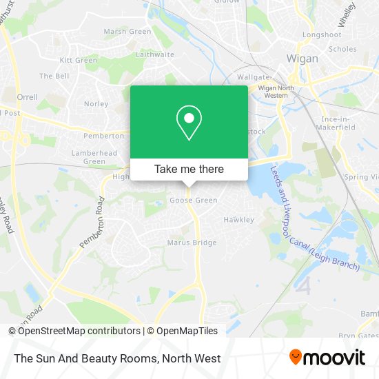 The Sun And Beauty Rooms map
