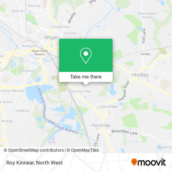 Roy Kinnear map