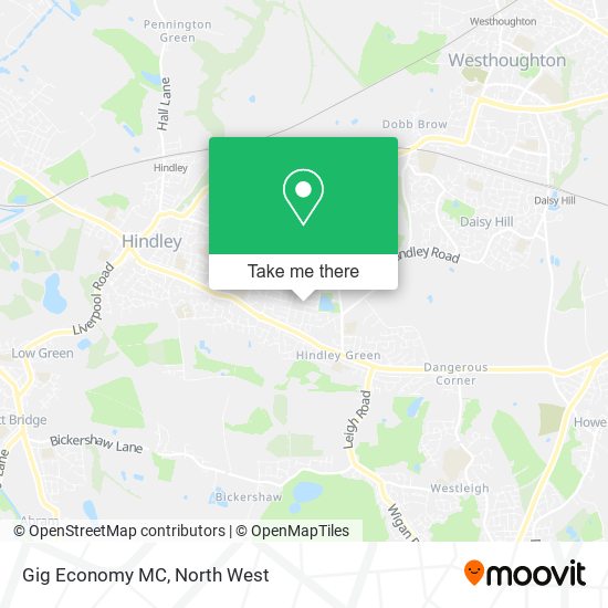 Gig Economy MC map