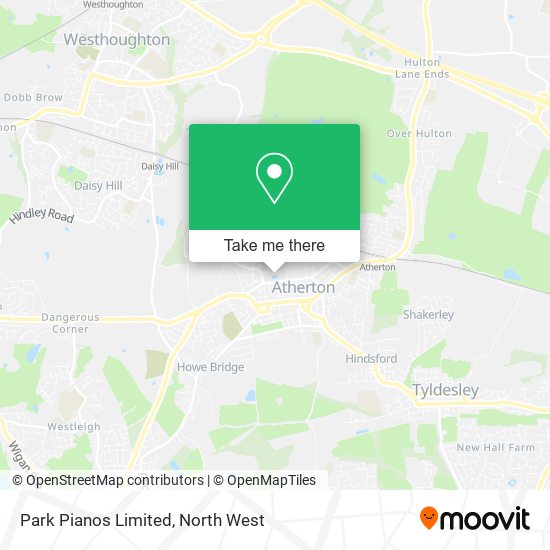 Park Pianos Limited map