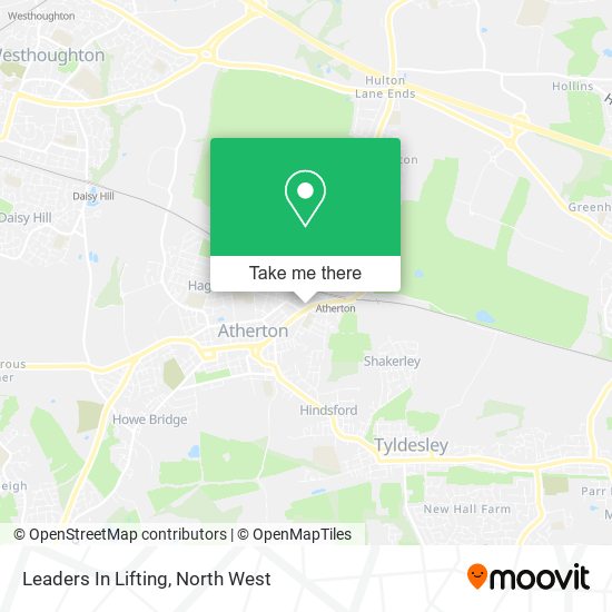 Leaders In Lifting map