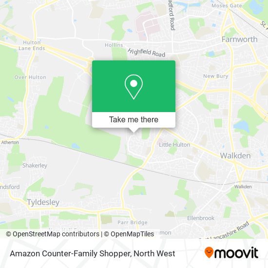 Amazon Counter-Family Shopper map
