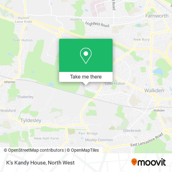 K's Kandy House map