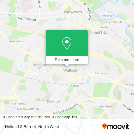 Holland & Barrett map