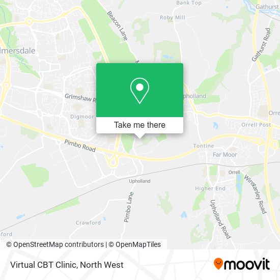 Virtual CBT Clinic map