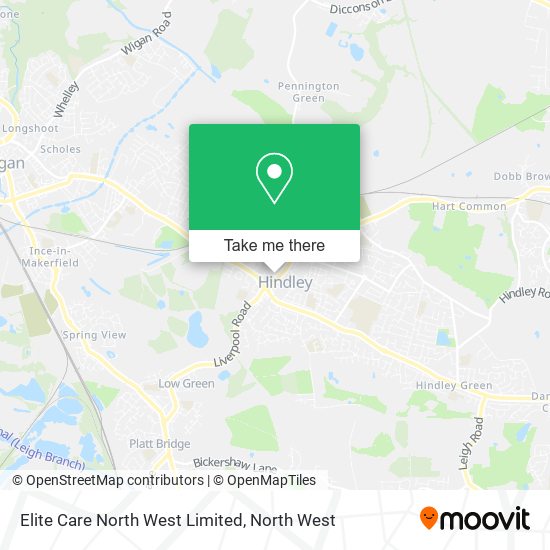 Elite Care North West Limited map