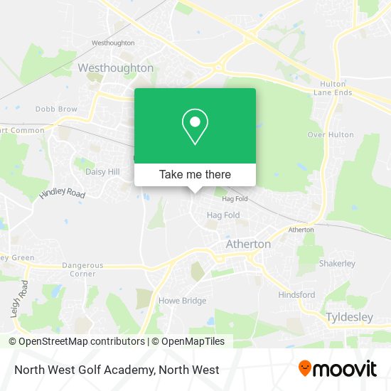 North West Golf Academy map