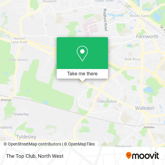 The Top Club map