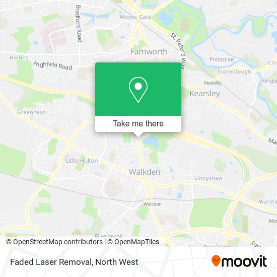 Faded Laser Removal map