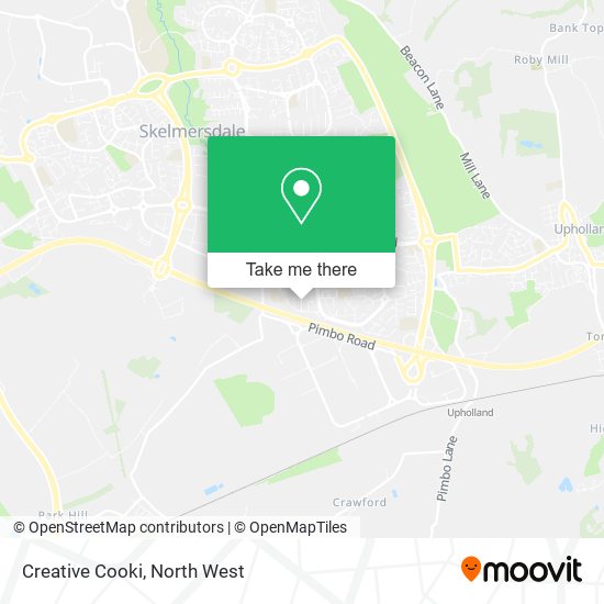 Creative Cooki map