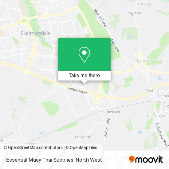 Essential Muay Thai Supplies map