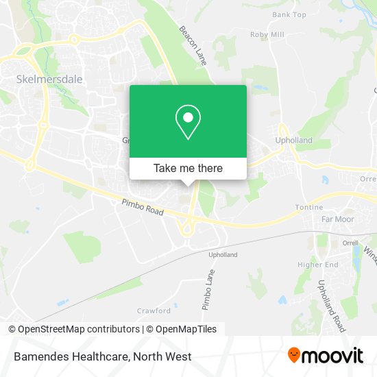 Bamendes Healthcare map