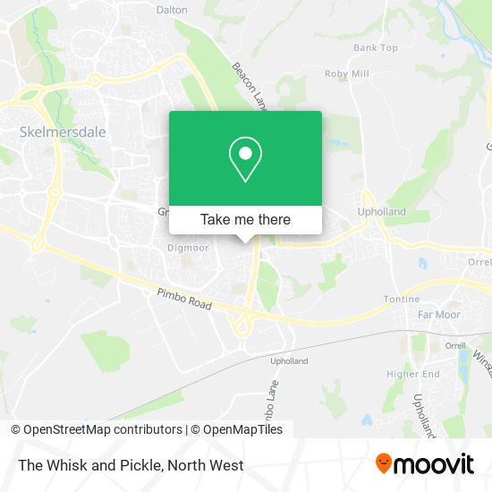 The Whisk and Pickle map