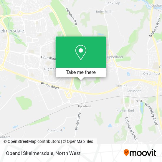 Opendi Skelmersdale map