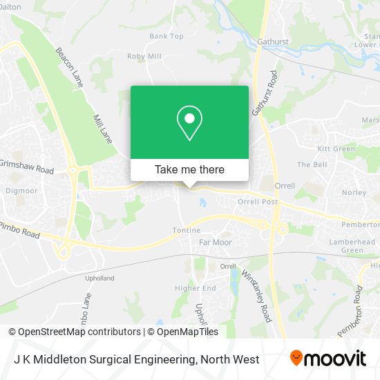 J K Middleton Surgical Engineering map