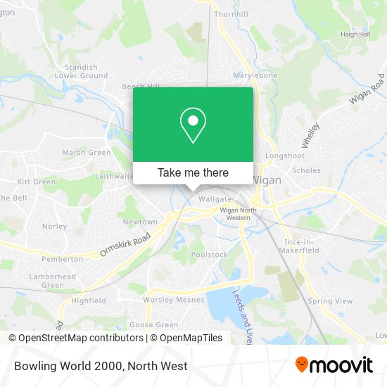 Bowling World 2000 map