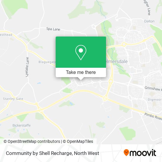 Community by Shell Recharge map