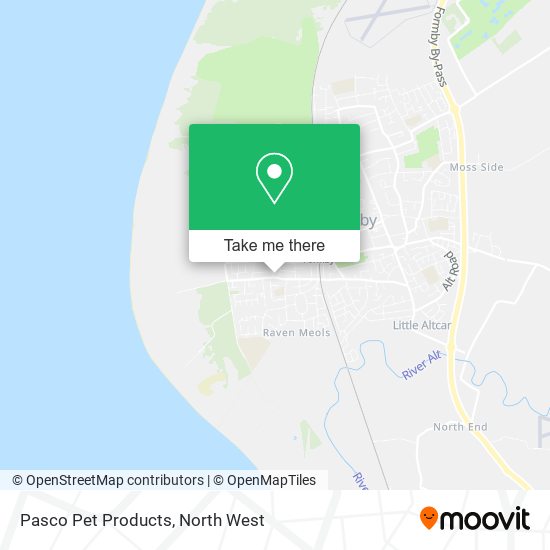 Pasco Pet Products map