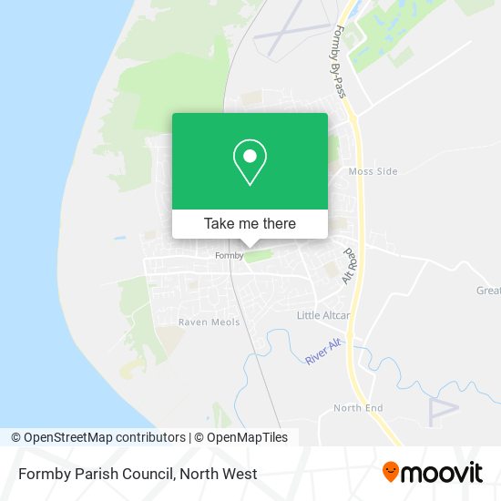 Formby Parish Council map