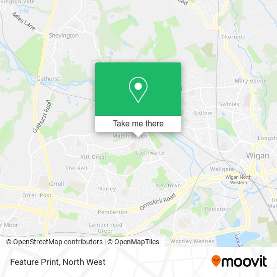 Feature Print map