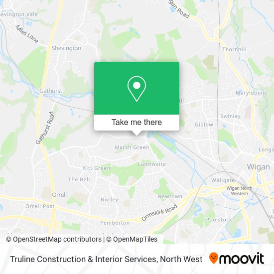 Truline Construction & Interior Services map