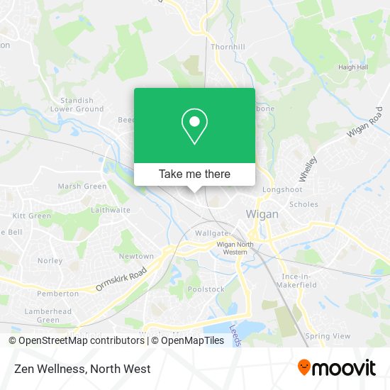 Zen Wellness map