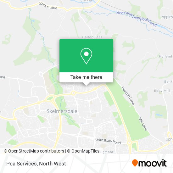 Pca Services map