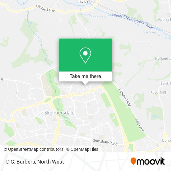 D.C. Barbers map