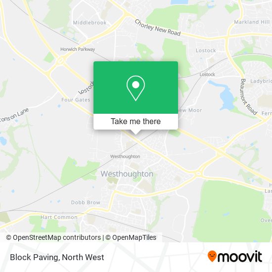 Block Paving map