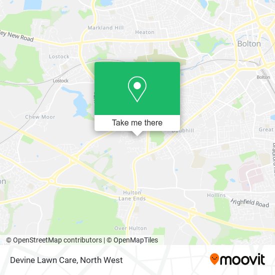 Devine Lawn Care map