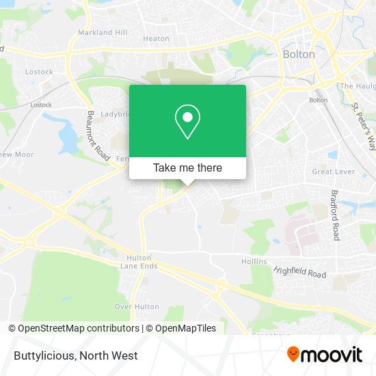 Buttylicious map