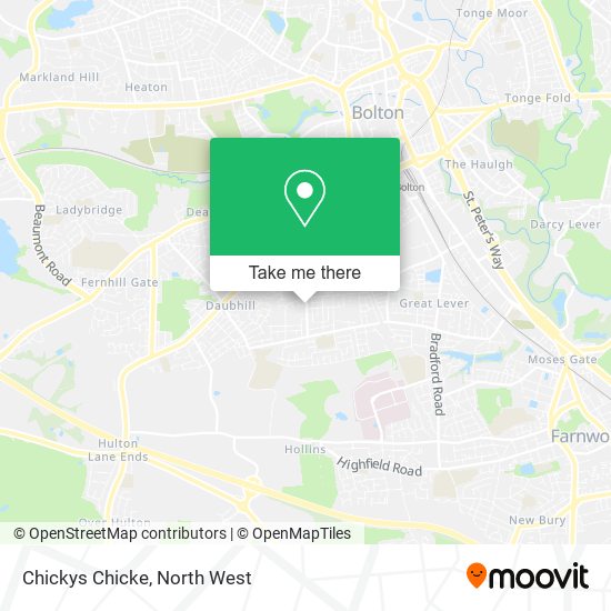 Chickys Chicke map