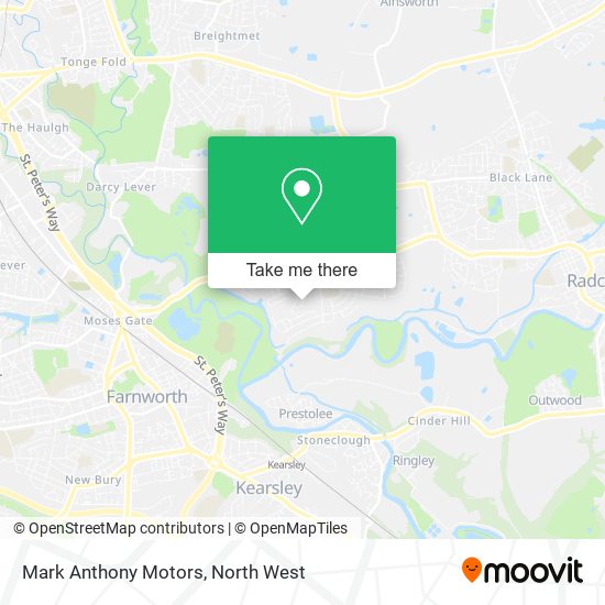 Mark Anthony Motors map