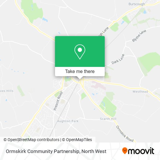 Ormskirk Community Partnership map