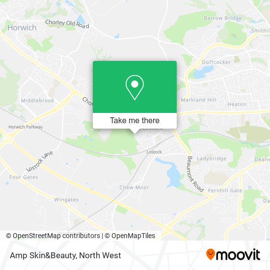 Amp Skin&Beauty map