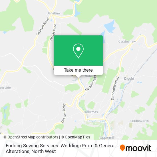 Furlong Sewing Services: Wedding / Prom & General Alterations map