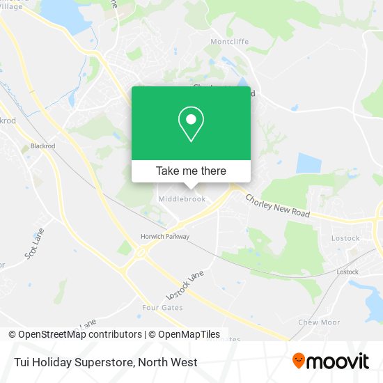 Tui Holiday Superstore map