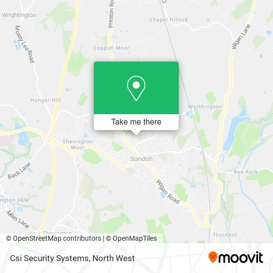 Csi Security Systems map