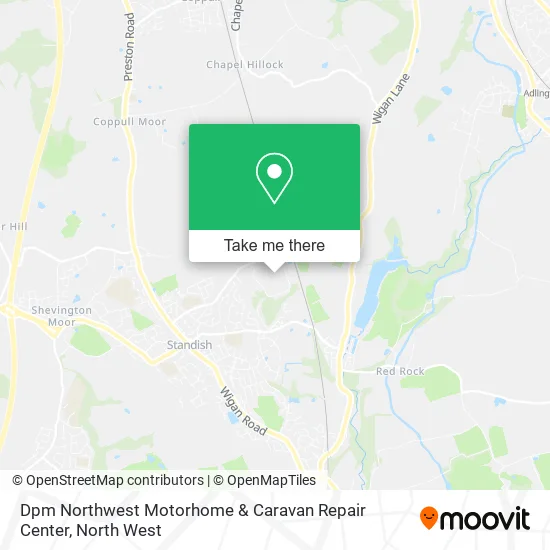 Dpm Northwest Motorhome & Caravan Repair Center map
