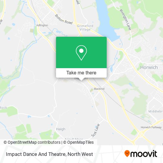 Impact Dance And Theatre map