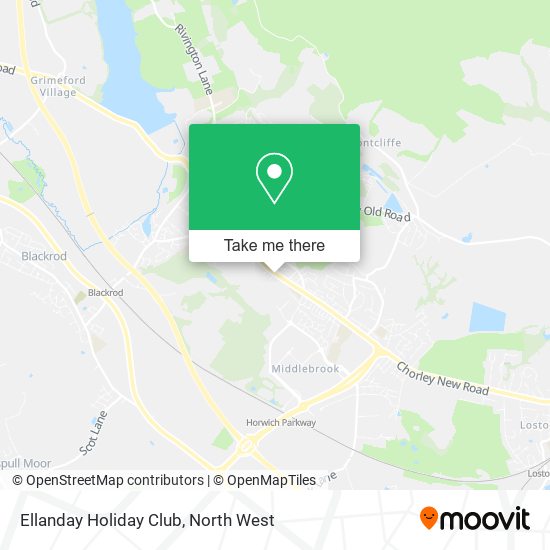 Ellanday Holiday Club map