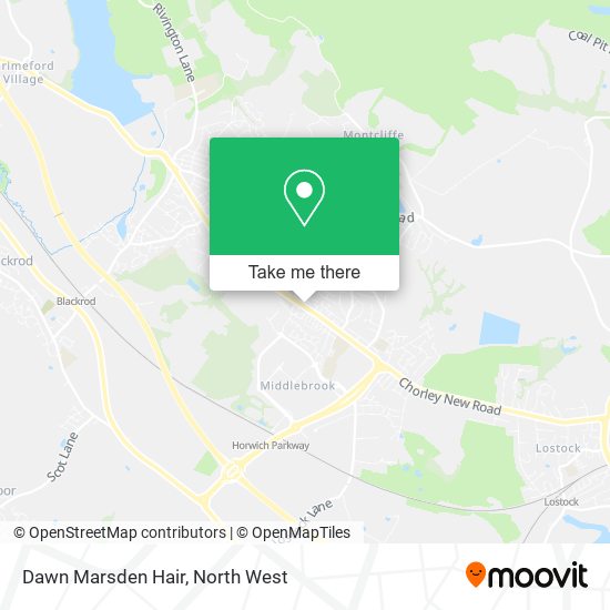 Dawn Marsden Hair map