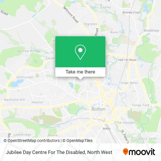 Jubilee Day Centre For The Disabled map