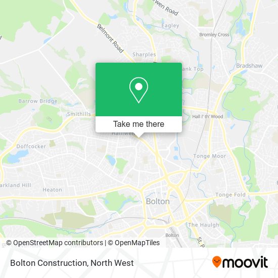 Bolton Construction map
