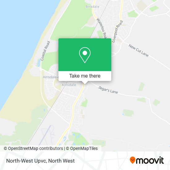 North-West Upvc map