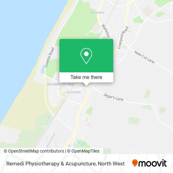 Remedi Physiotherapy & Acupuncture map