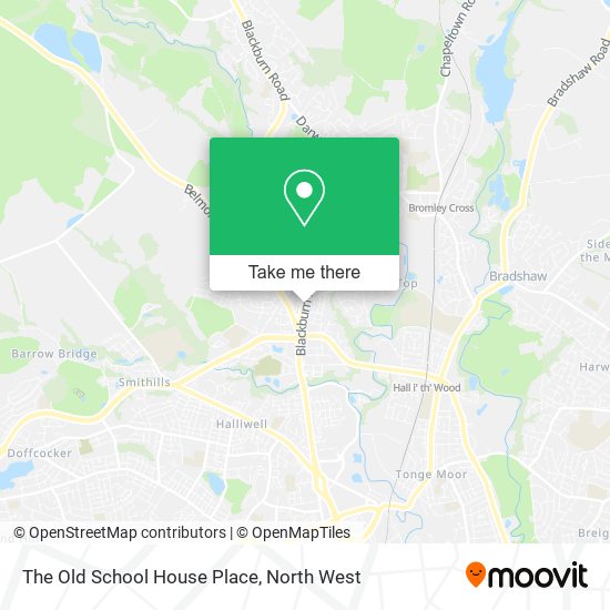 The Old School House Place map
