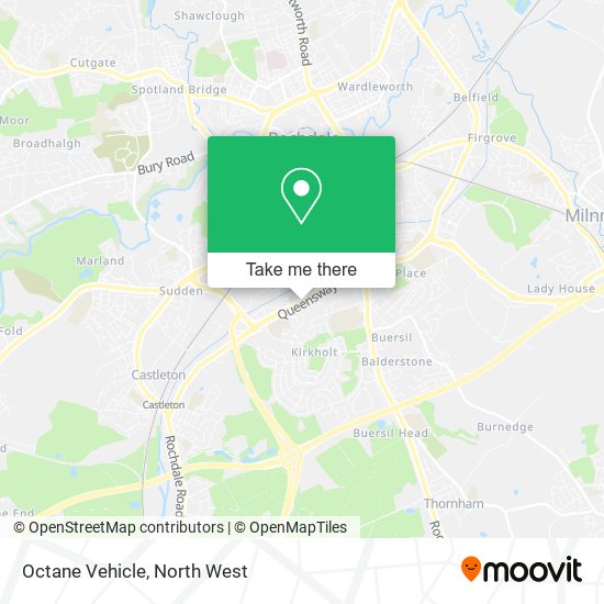 Octane Vehicle map