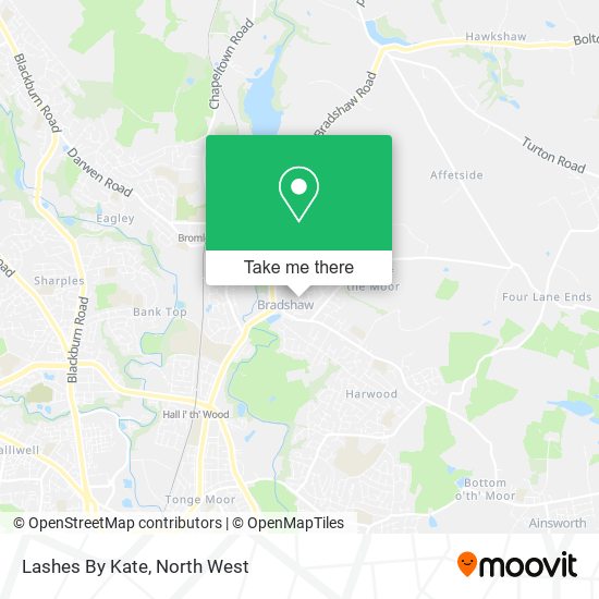 Lashes By Kate map